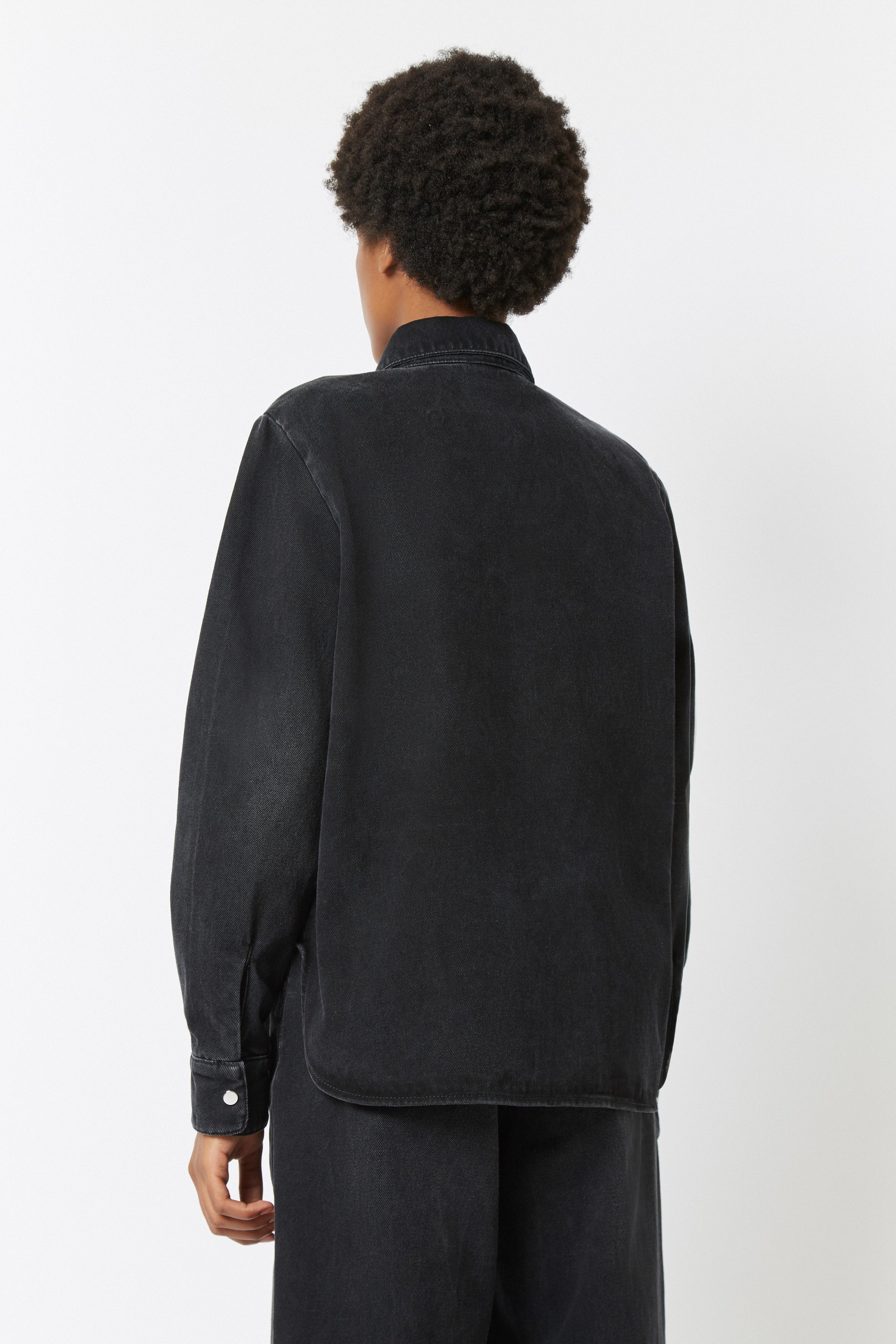 Chemise Wilson en denim - Crinkle Black