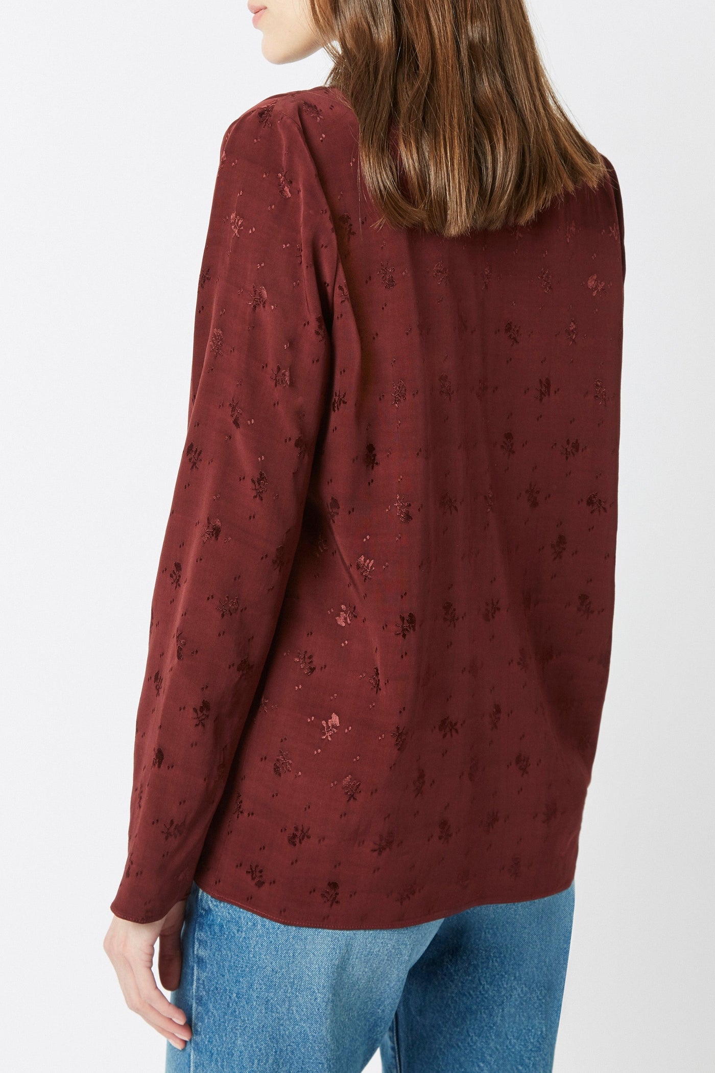 Blouse Doris Gift - Cerise Noire