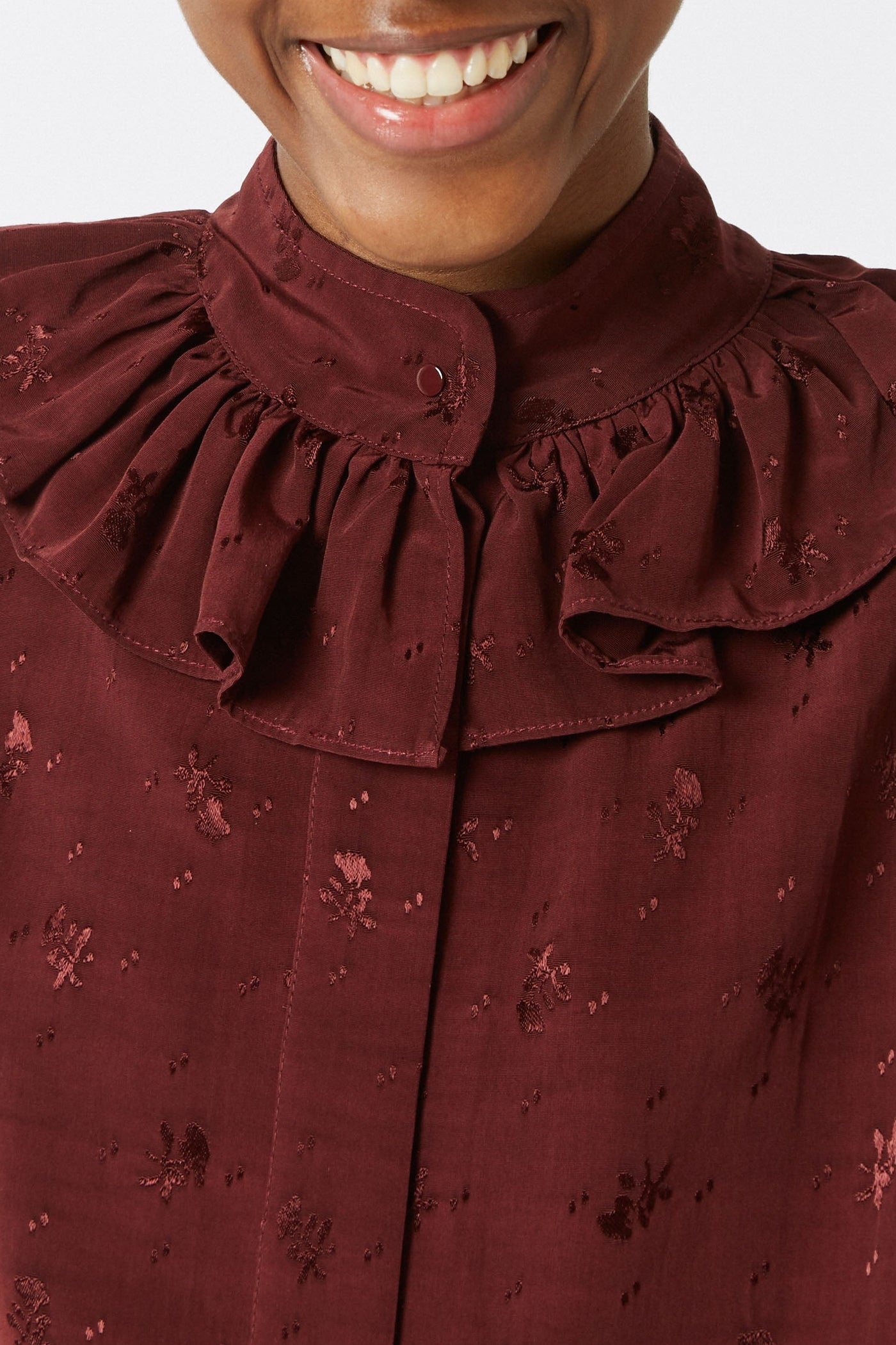 Blouse Kind Gift - Cerise Noire