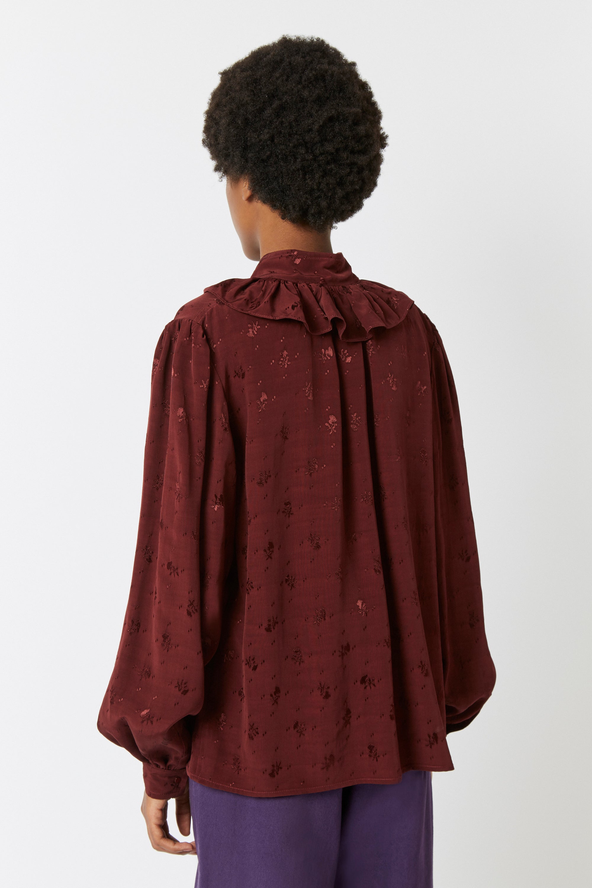 Blouse Kind Gift - Cerise Noire