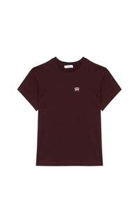 T-shirt Never en coton - Cerise Noire