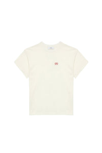 T-shirt Never en coton - Lait