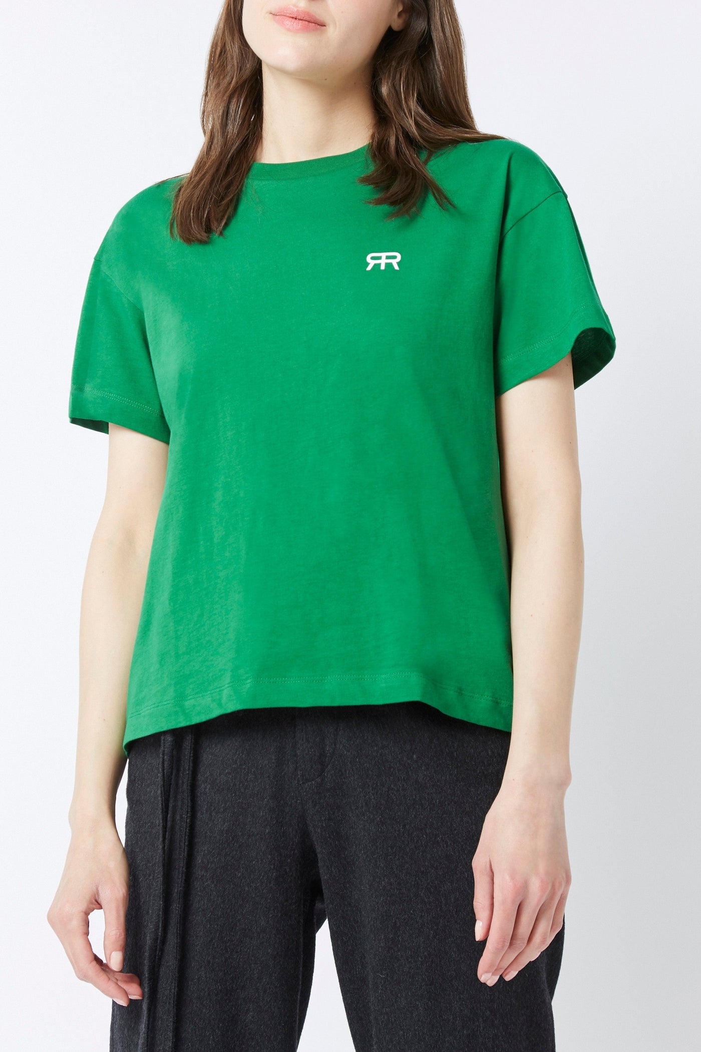 T-shirt Never en coton - Vert Prairie
