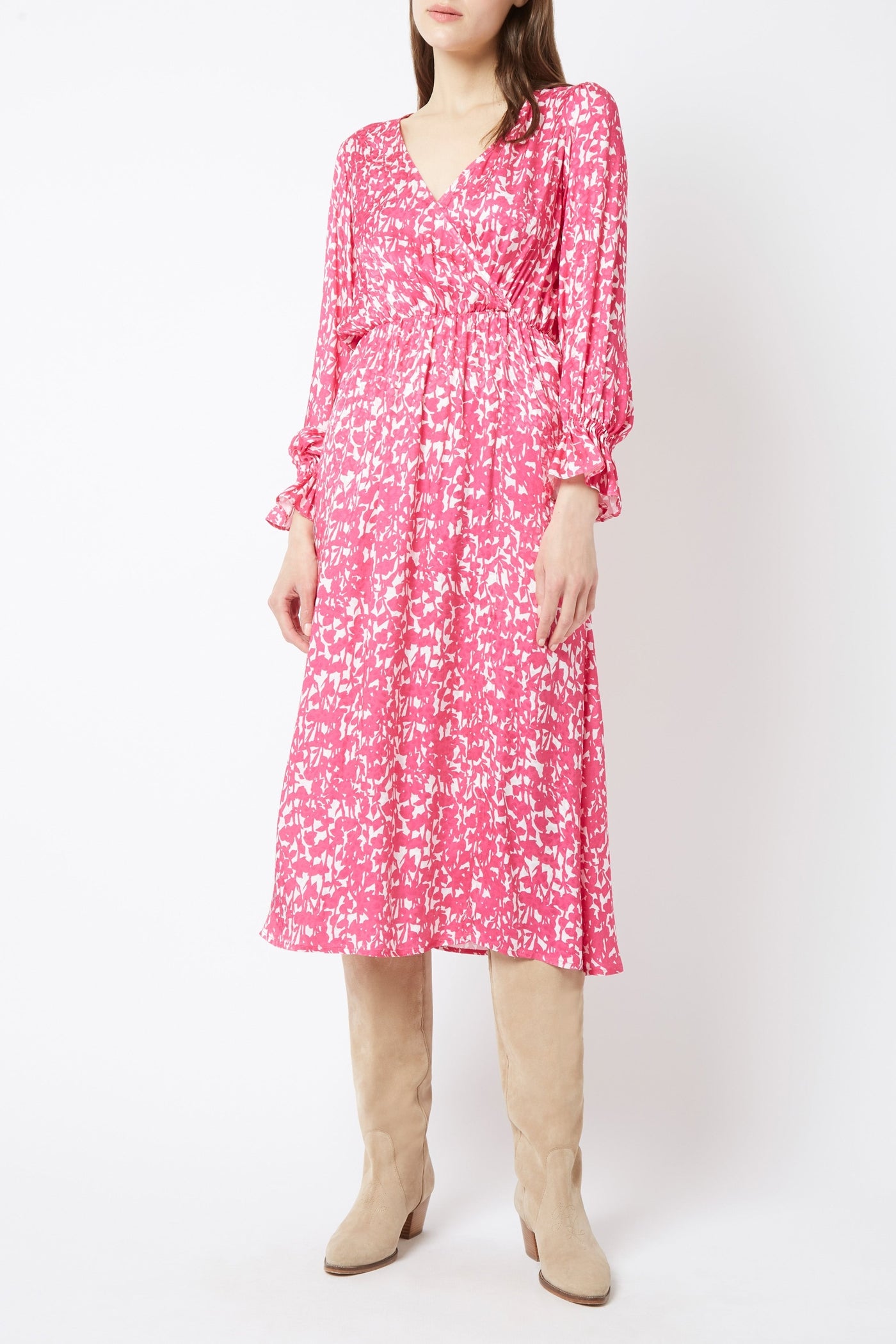 Reed Kelly Maxi Dress - Magenta Pink
