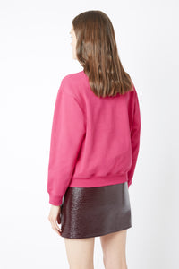 Sweatshirt Louis Monaco - Rose Magenta