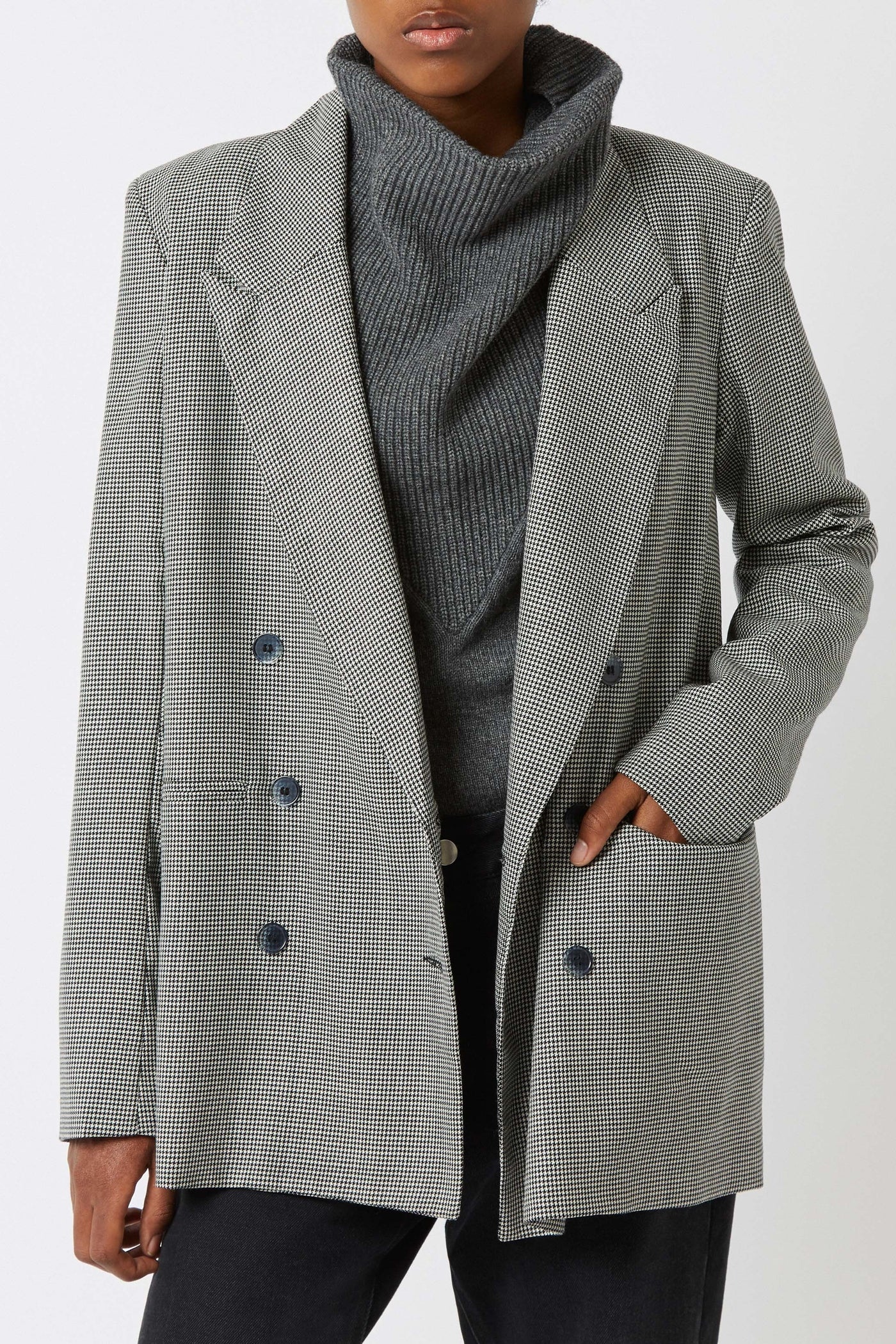 Kiss wool jacket - Multi Noir