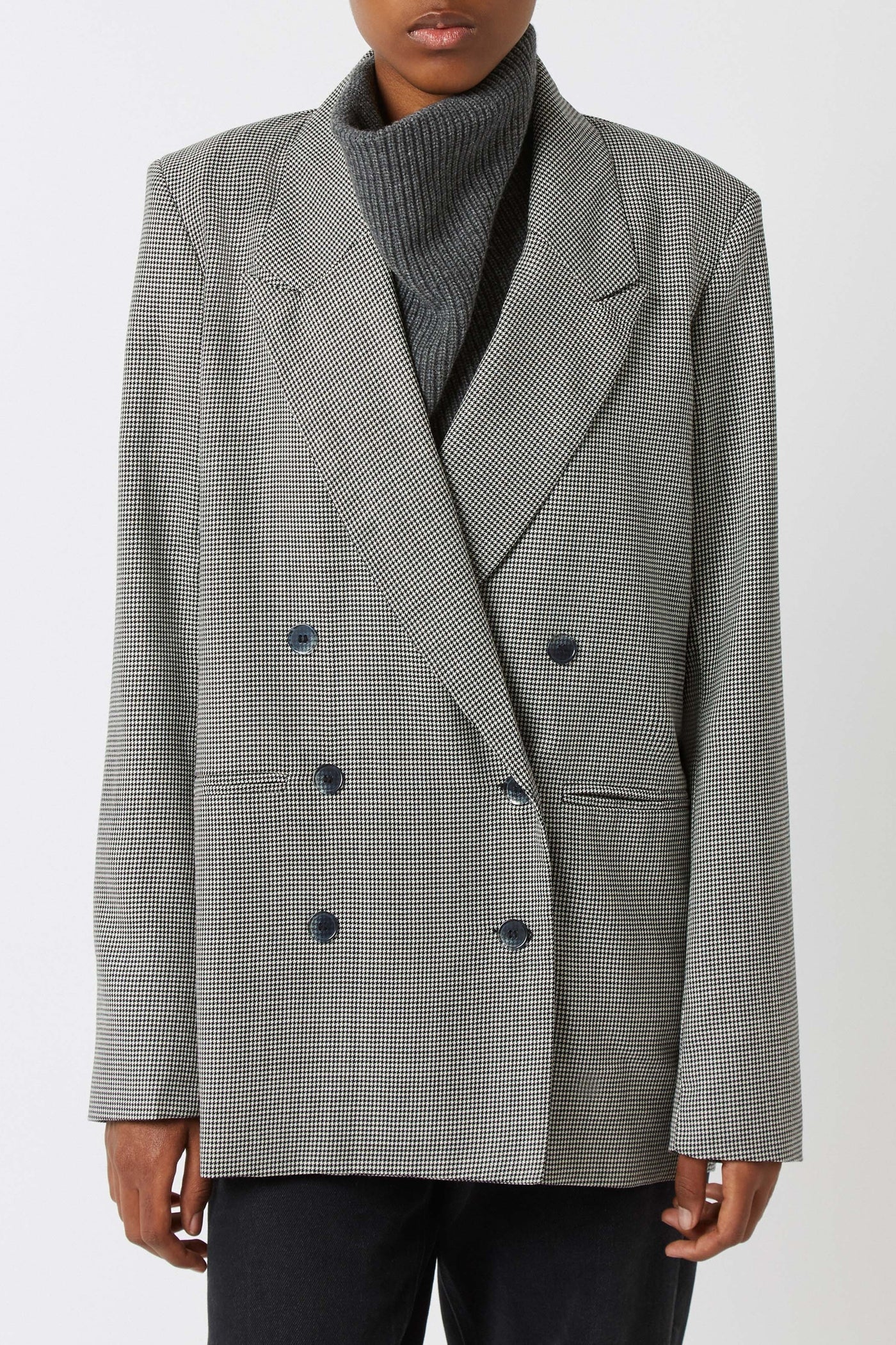 Kiss wool jacket - Multi Noir