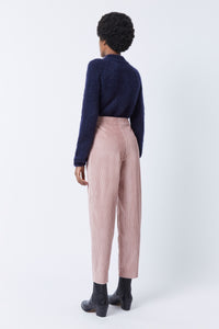 Pantalon Prince en velours - Rose Boise