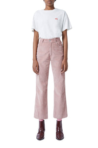 Selva velvet trousers - Boise pink