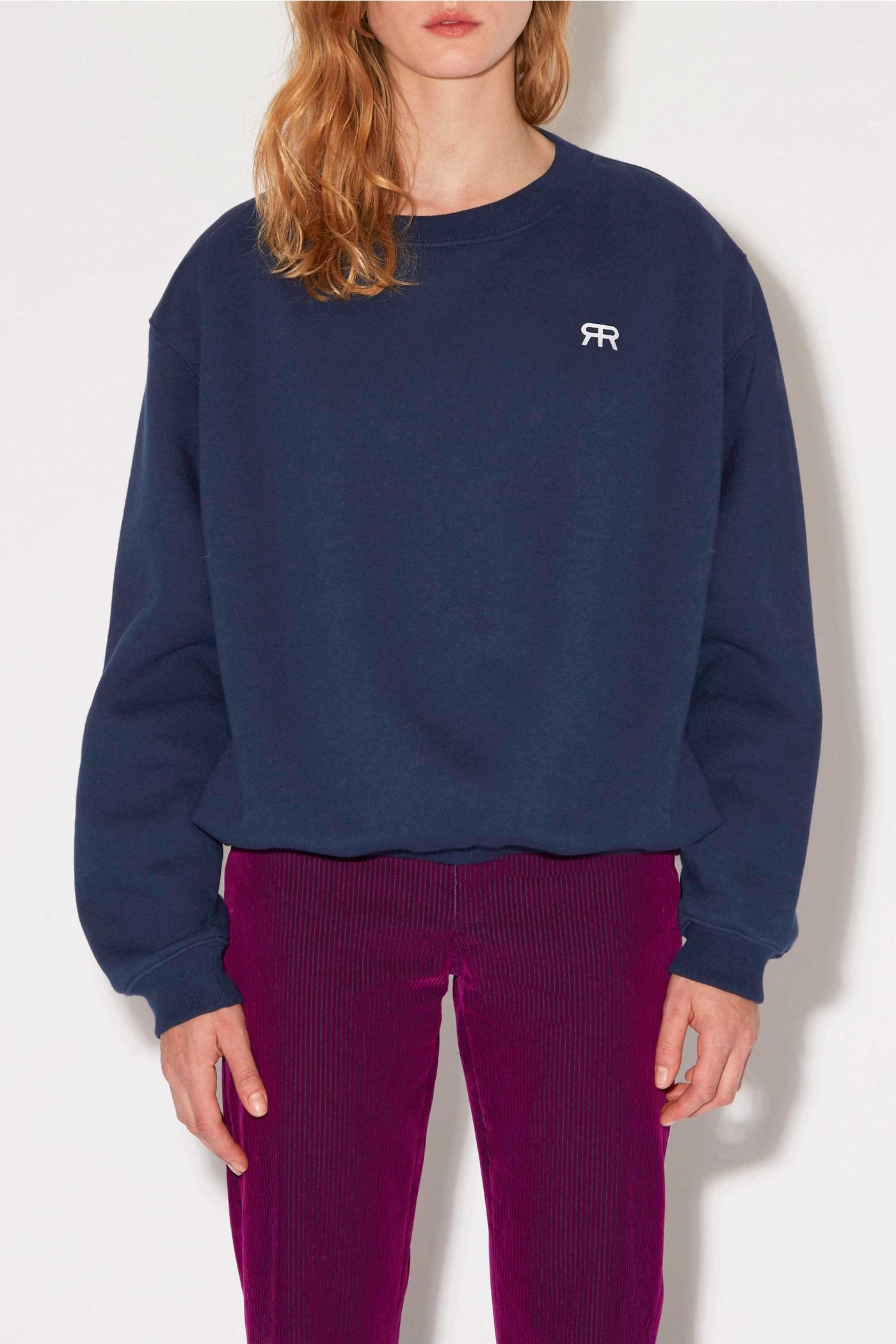 Sweatshirt Louis en coton - Marine