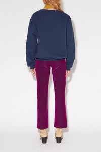 Sweatshirt Louis en coton - Marine