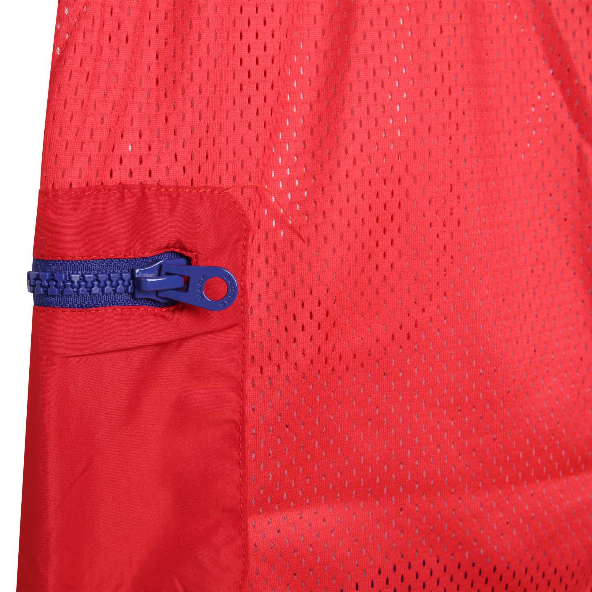 Bermuda de jogging bicolore en maille - New Red