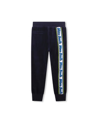 Cotton jogging trousers - Blue indigo