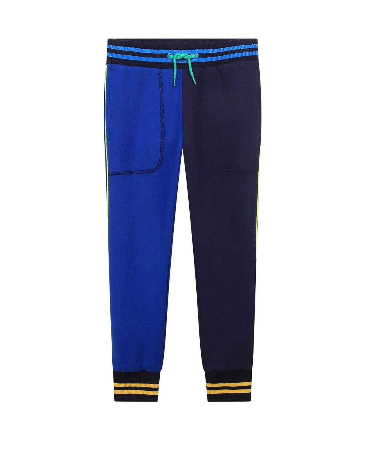 Cotton tracksuit bottoms - Blue Indigo