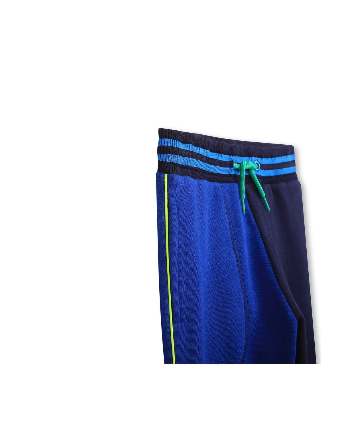 Cotton tracksuit bottoms - Blue Indigo