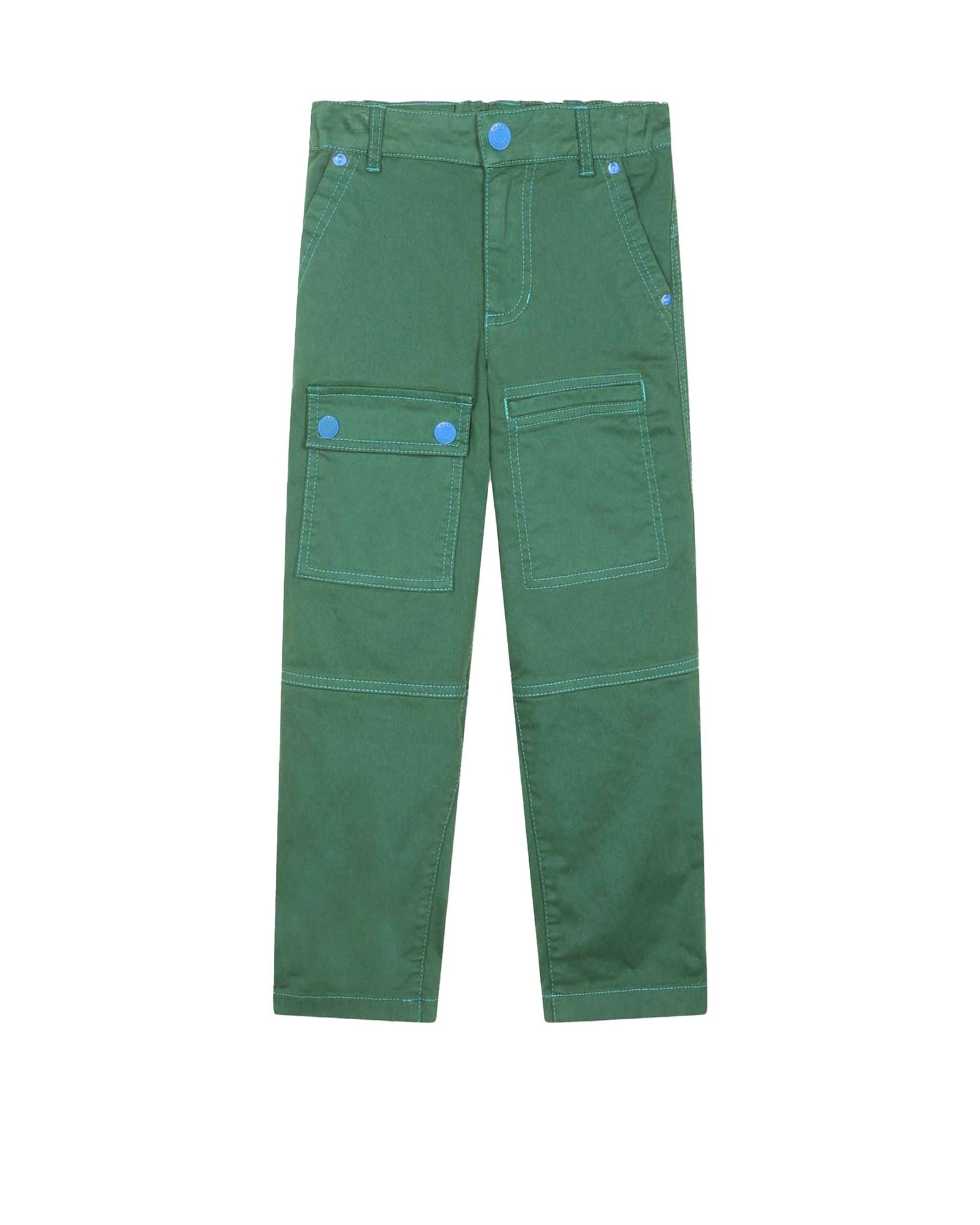Cotton trousers - Black spruce