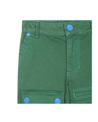 Cotton trousers - Black spruce