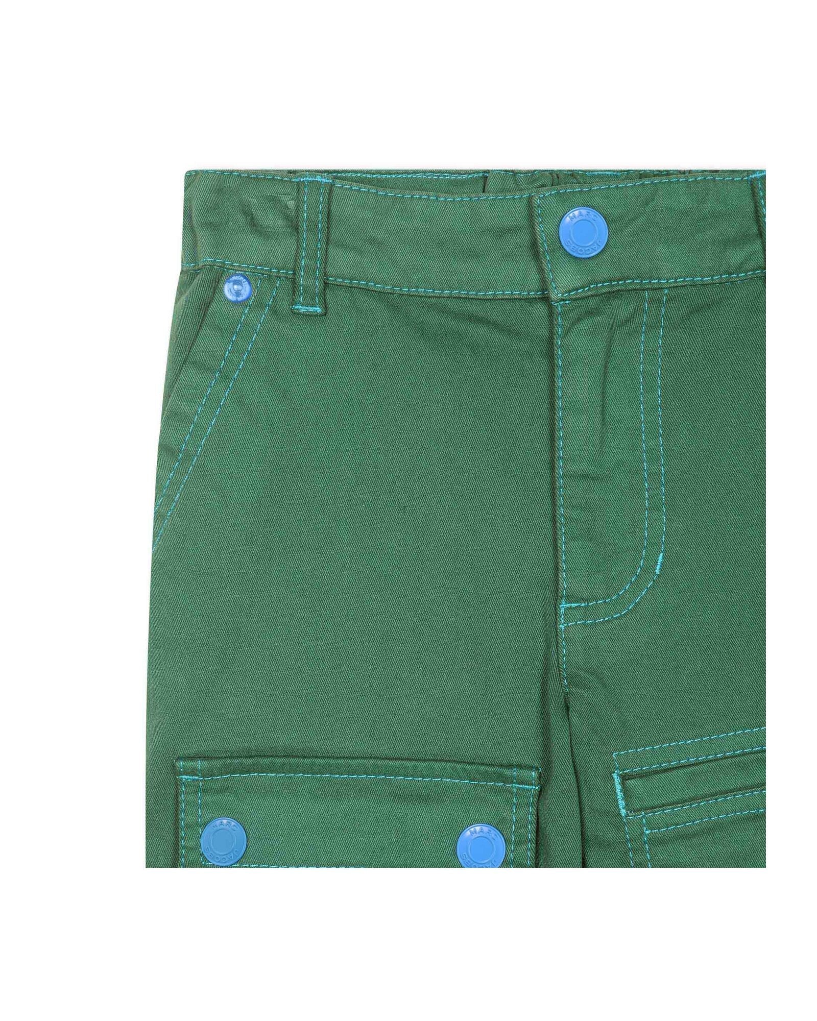 Cotton trousers - Black spruce