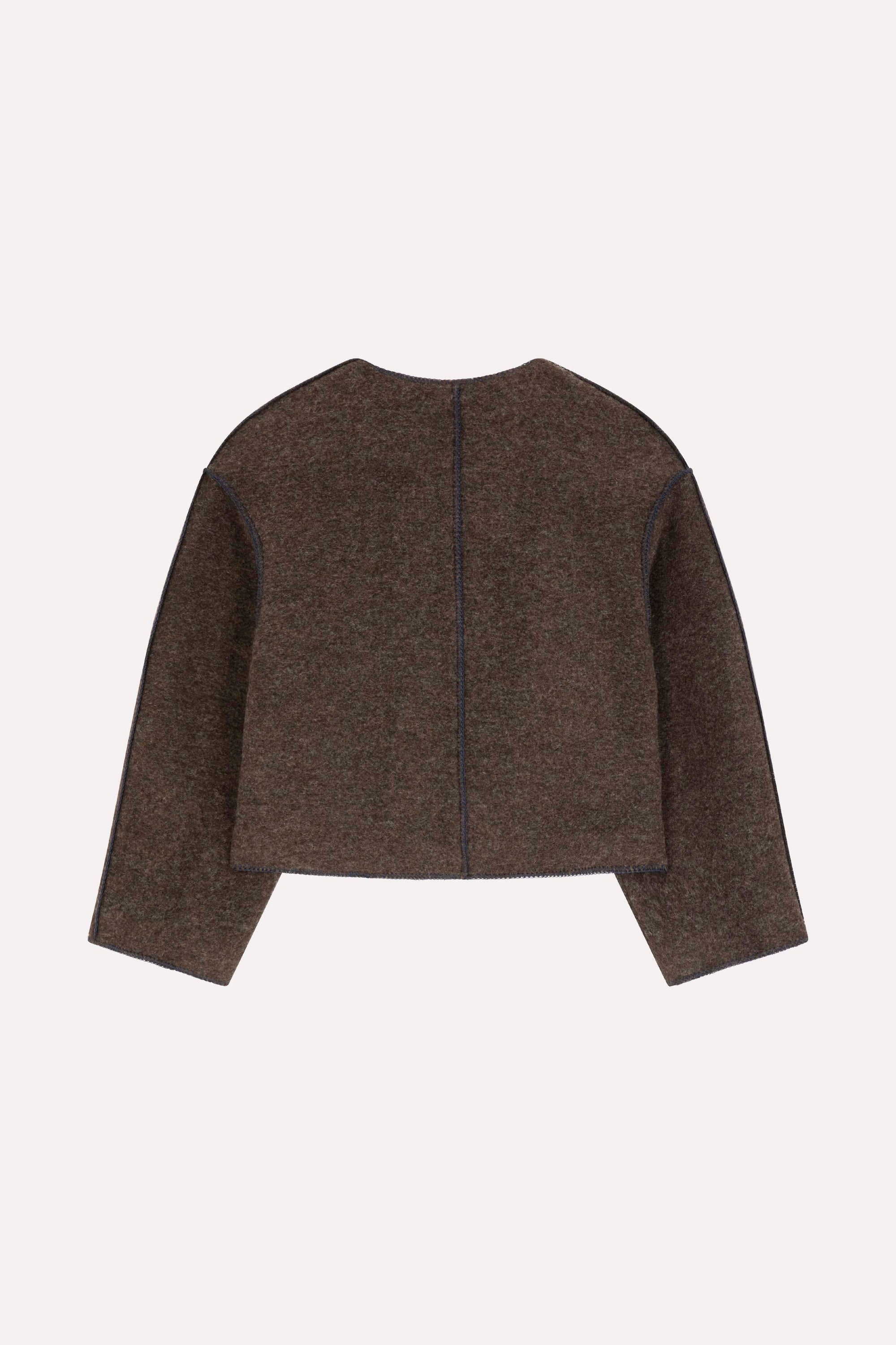 Lottie wool jacket - Mist