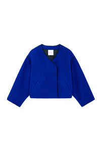 Lottie wool jacket - Blue