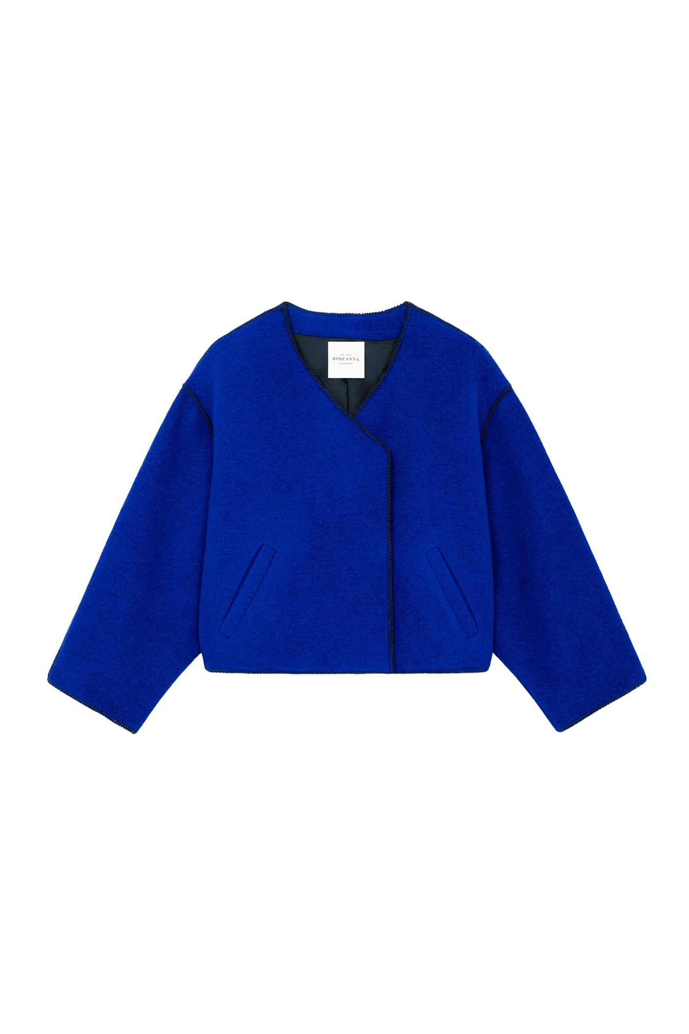 Lottie wool jacket - Blue