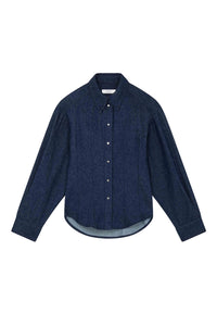 Chemise Idina en coton - Indigo