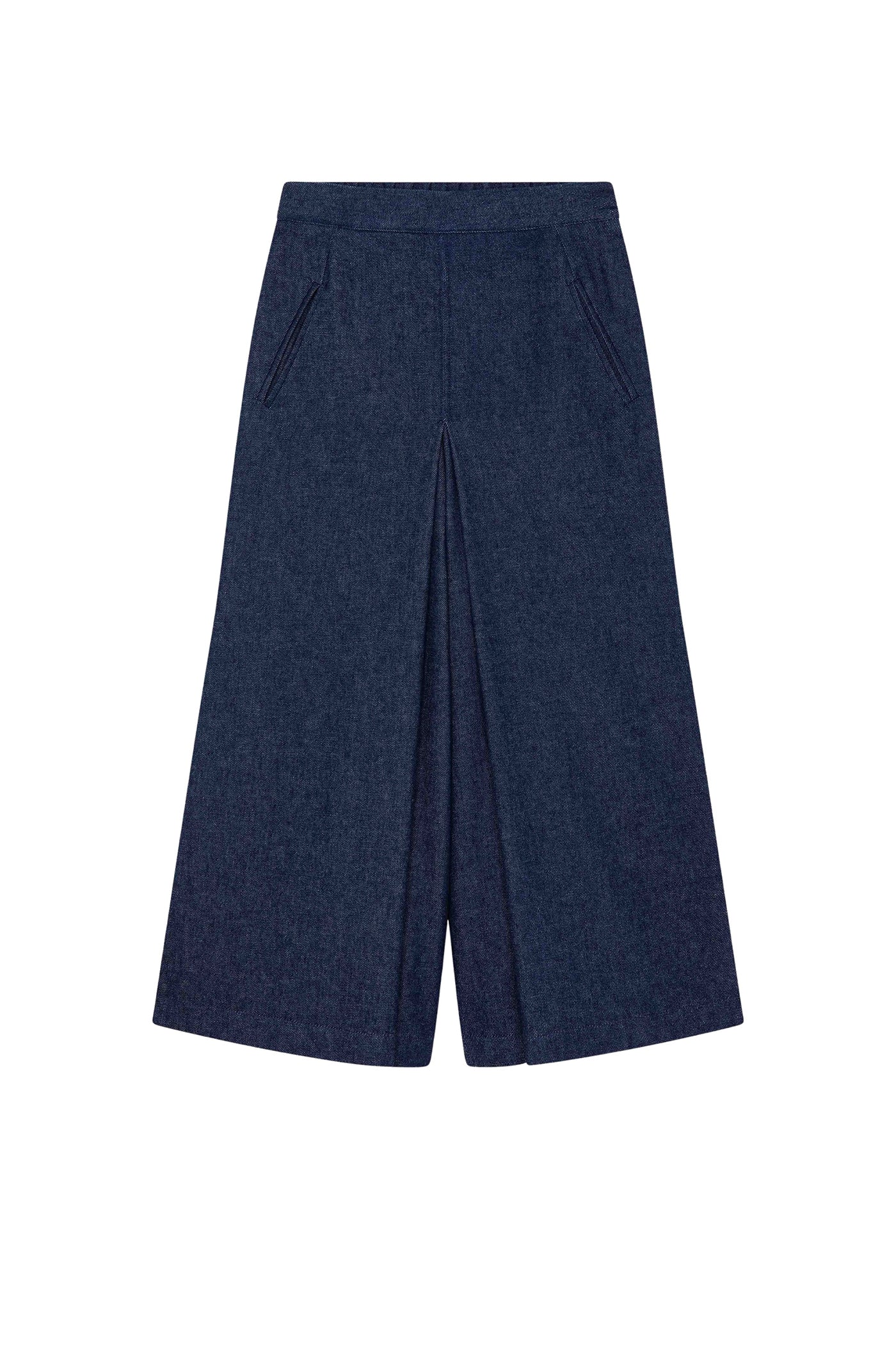Jupe Suzanne taille haute - Indigo