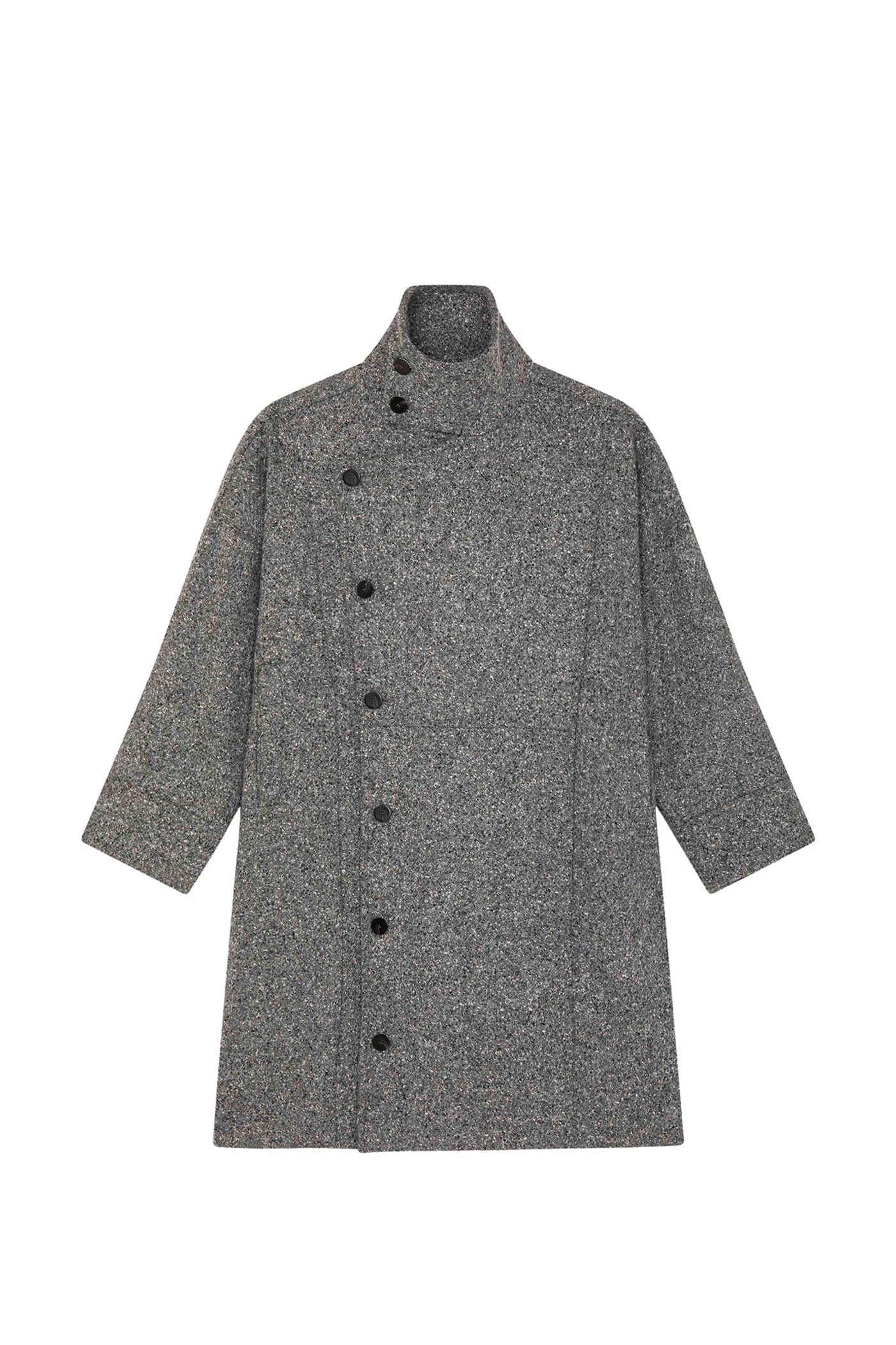 Rosy wool coat - Grey