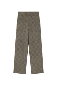 Wonka wool trousers - Chocolate
