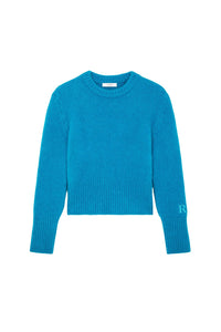 Pull Bell en laine - Turquoise