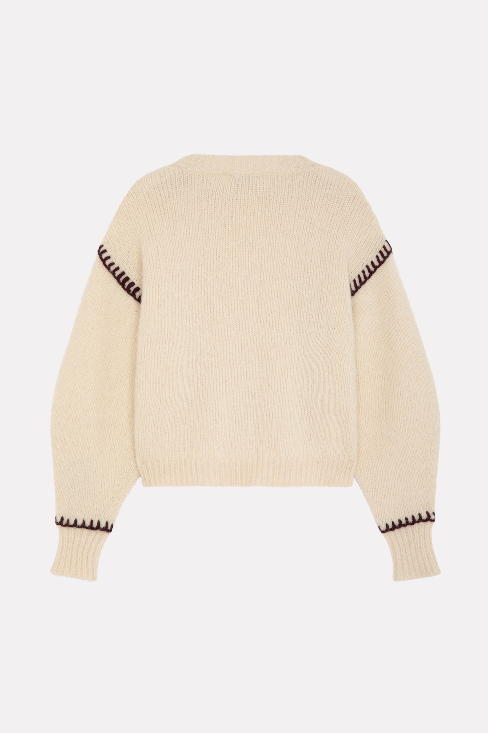 Bird wool jumper - Ivory