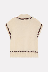 Santiago wool jumper - Ivory