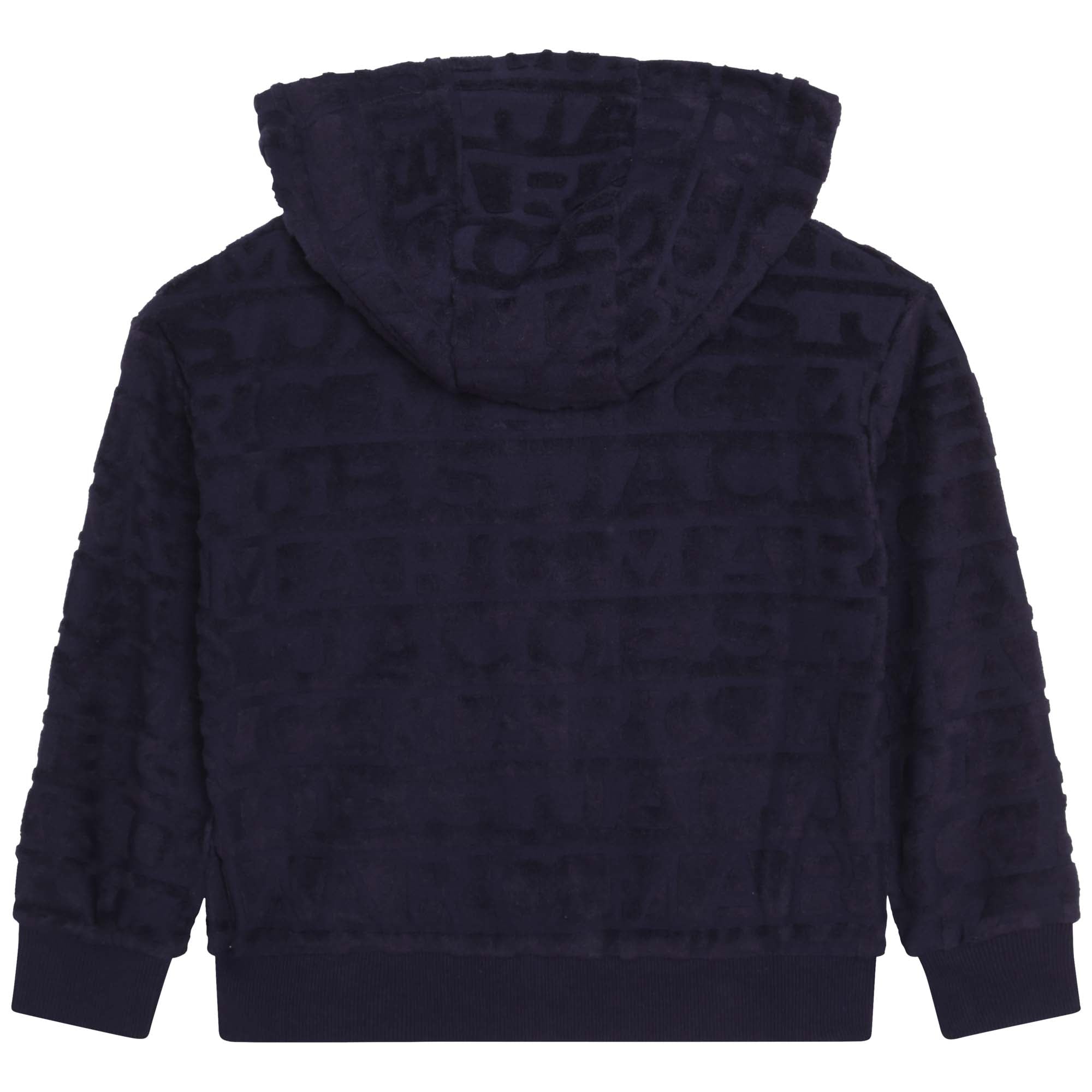 Cardigan de jogging à capuche en éponge - Dark blue