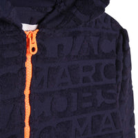 Cardigan de jogging à capuche en éponge - Dark blue