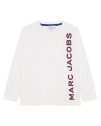 T-shirt à manches longues en coton - Blanc