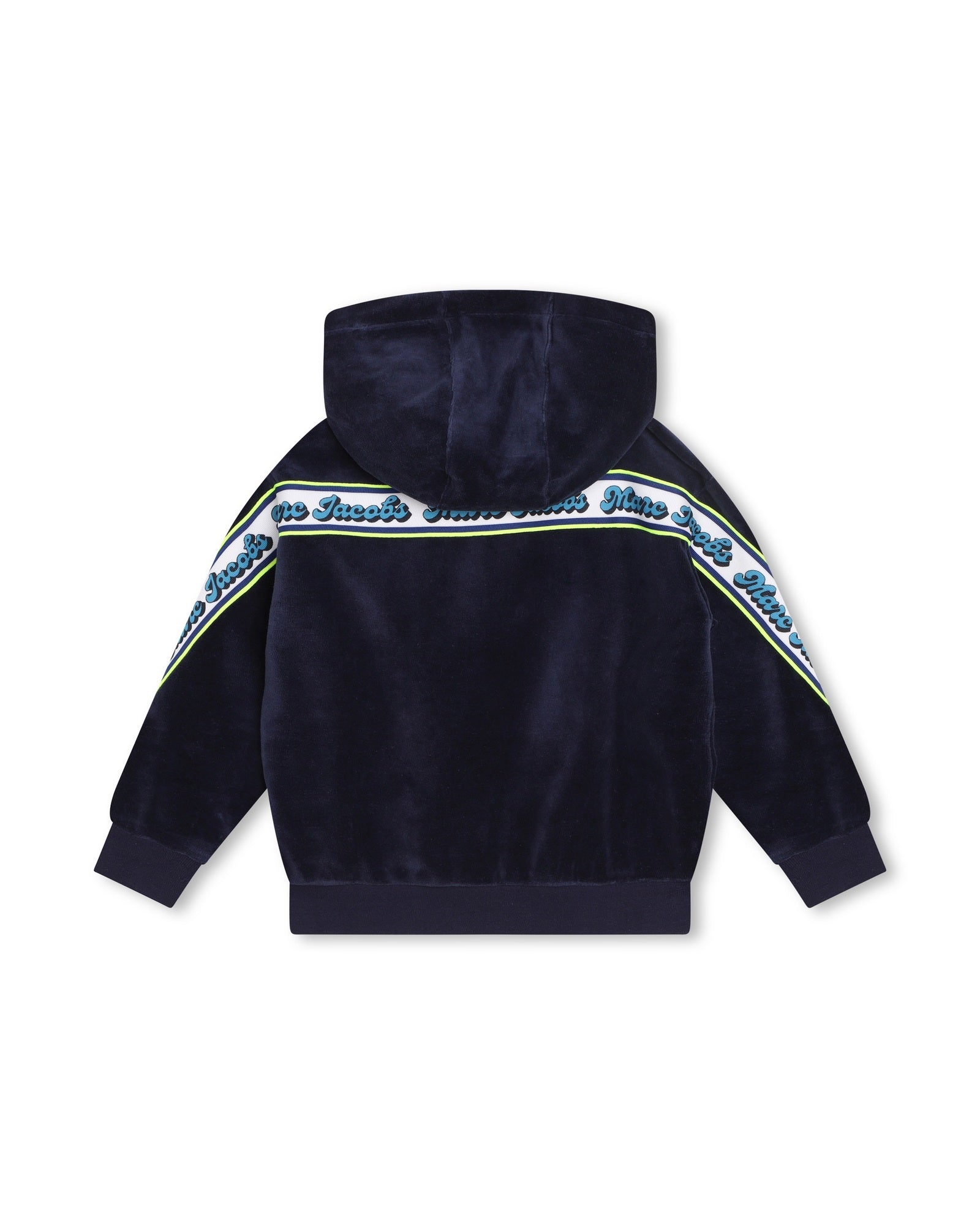 Cardigan à capuche en coton - Blue indigo