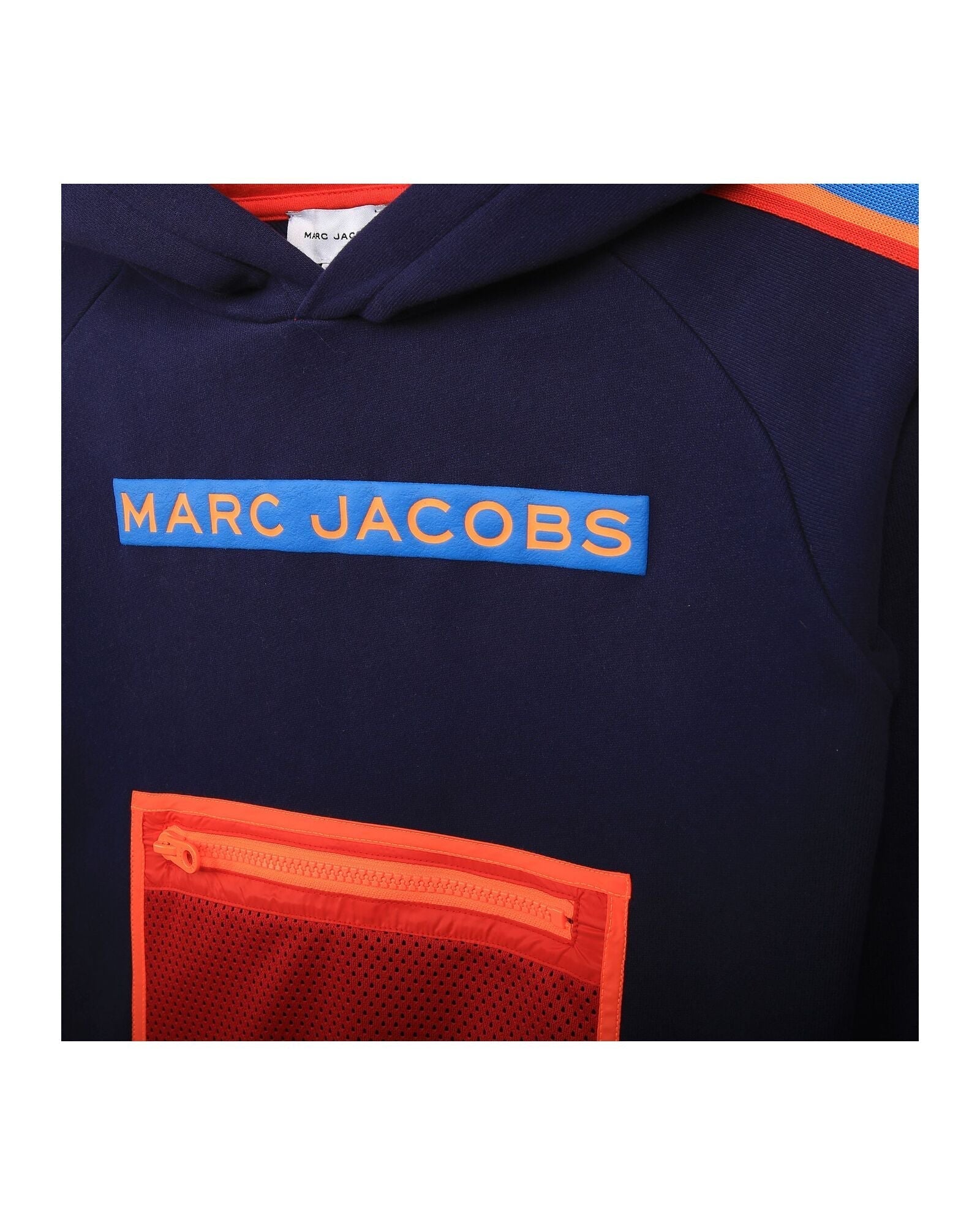Sweat à capuche en coton - Blue Indigo