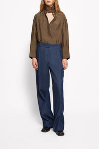 Pantalon Oscar en coton - Indigo