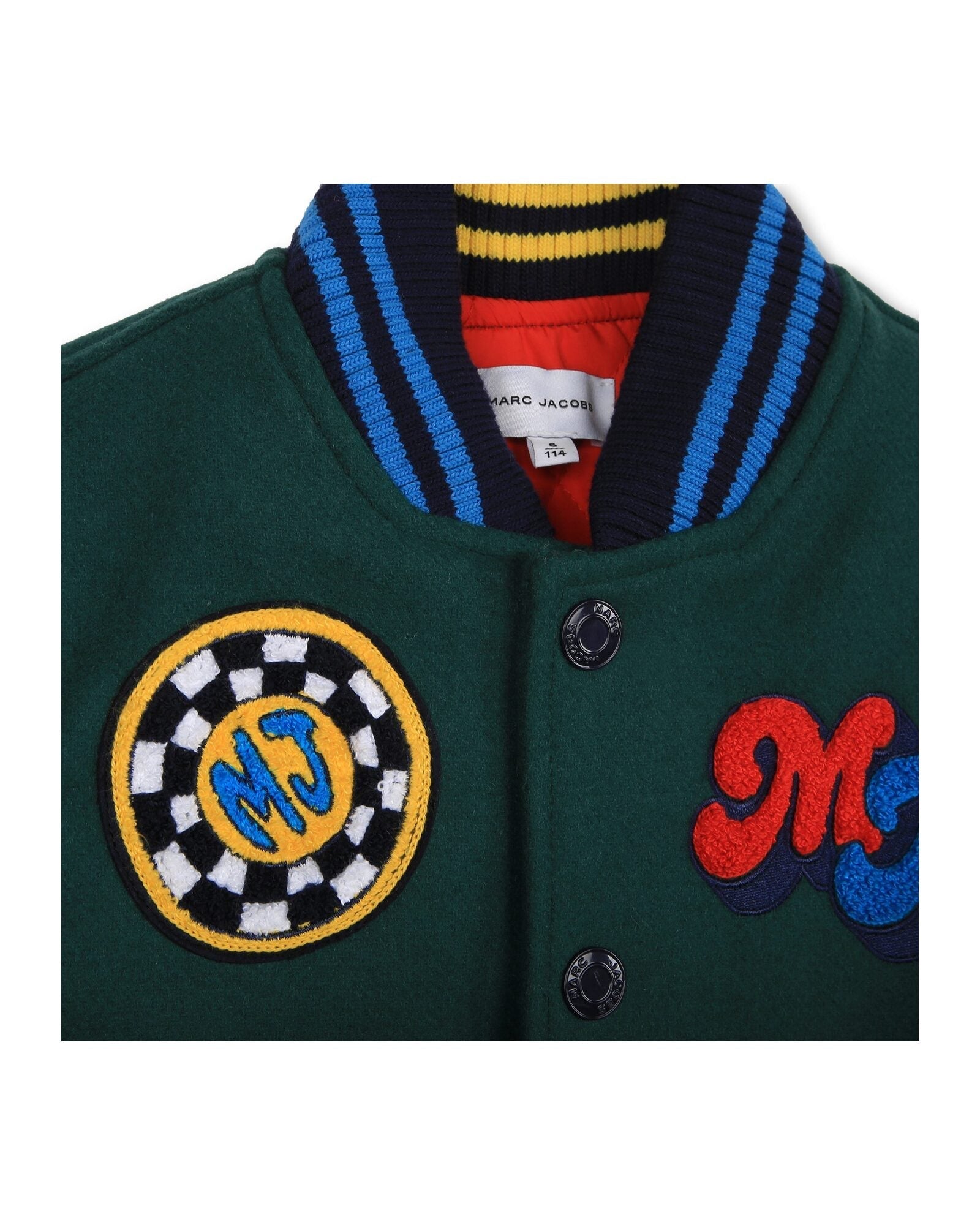 Blouson bicolore en laine mélangée - Black Spruce