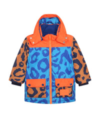 Doudoune ski avec logo - Bleue Mail