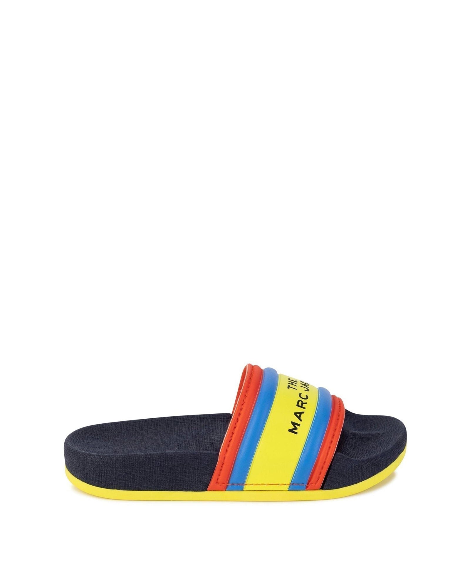 Sandales en plastique color block - Dark blue