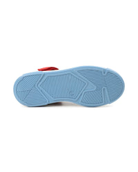 Baskets en cuir - Blue indigo