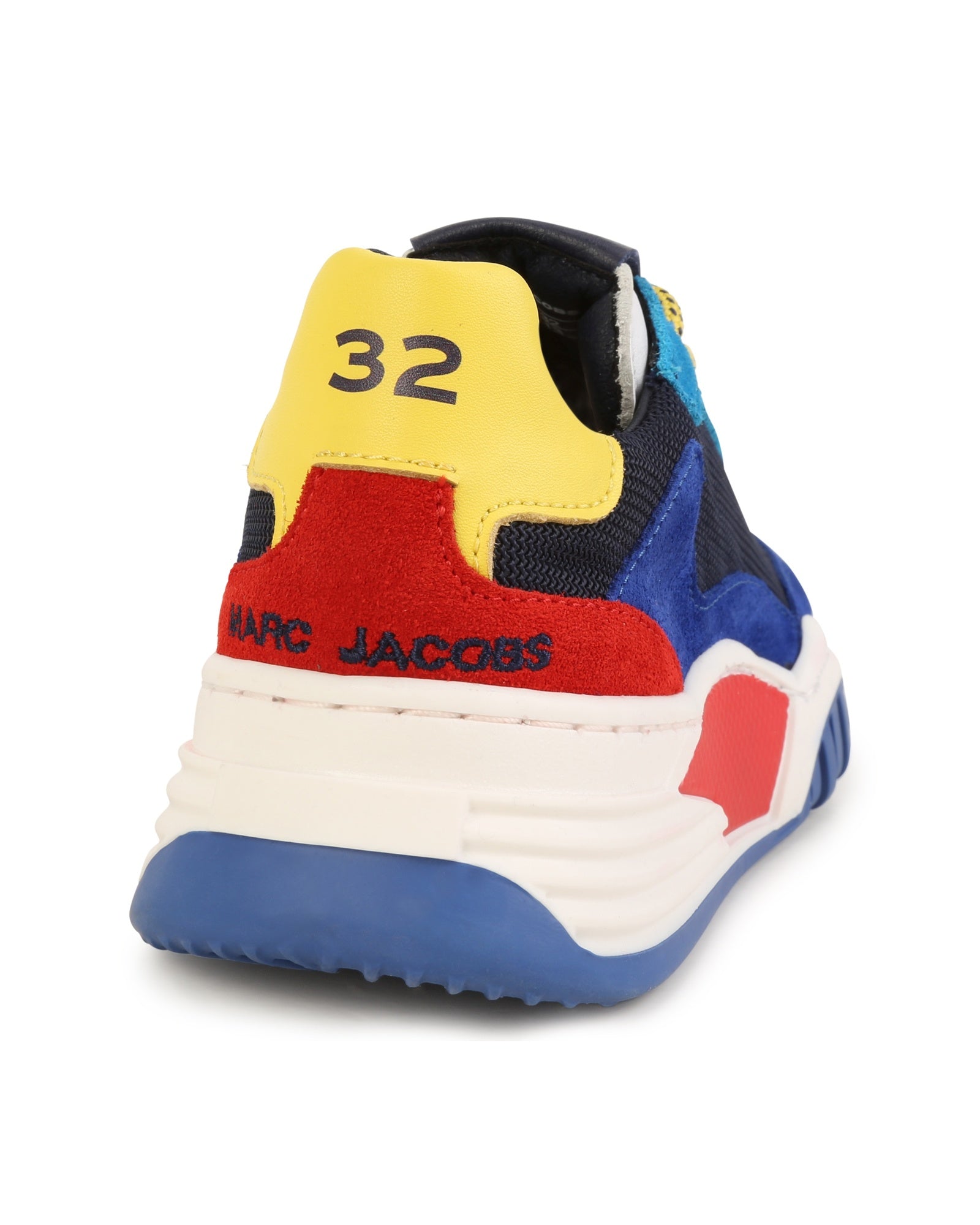 Sneakers en cuir de vache - Blue Indigo