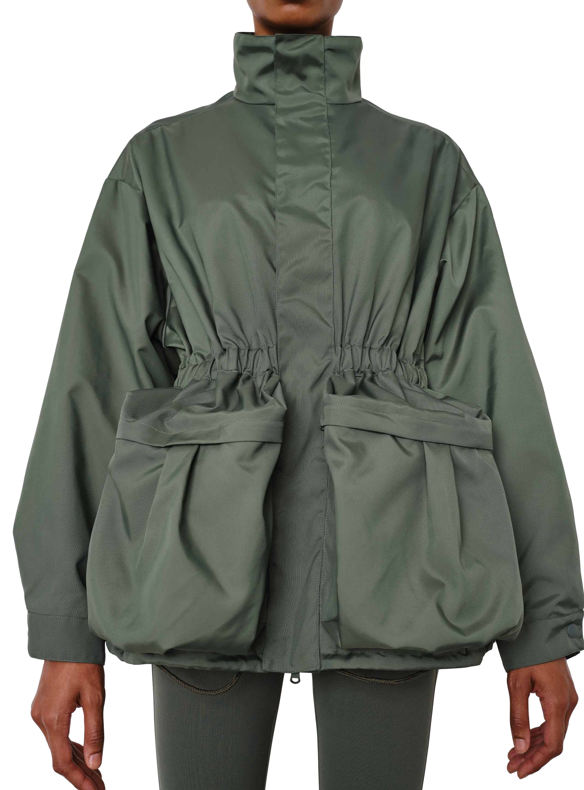Veste parka cintrée - Green