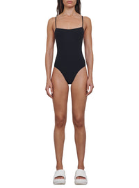 Scoop Back Swimsuit - Black