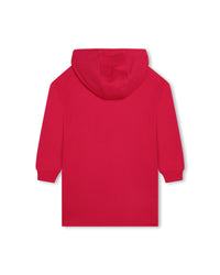 Cotton hooded dress - Pivoine