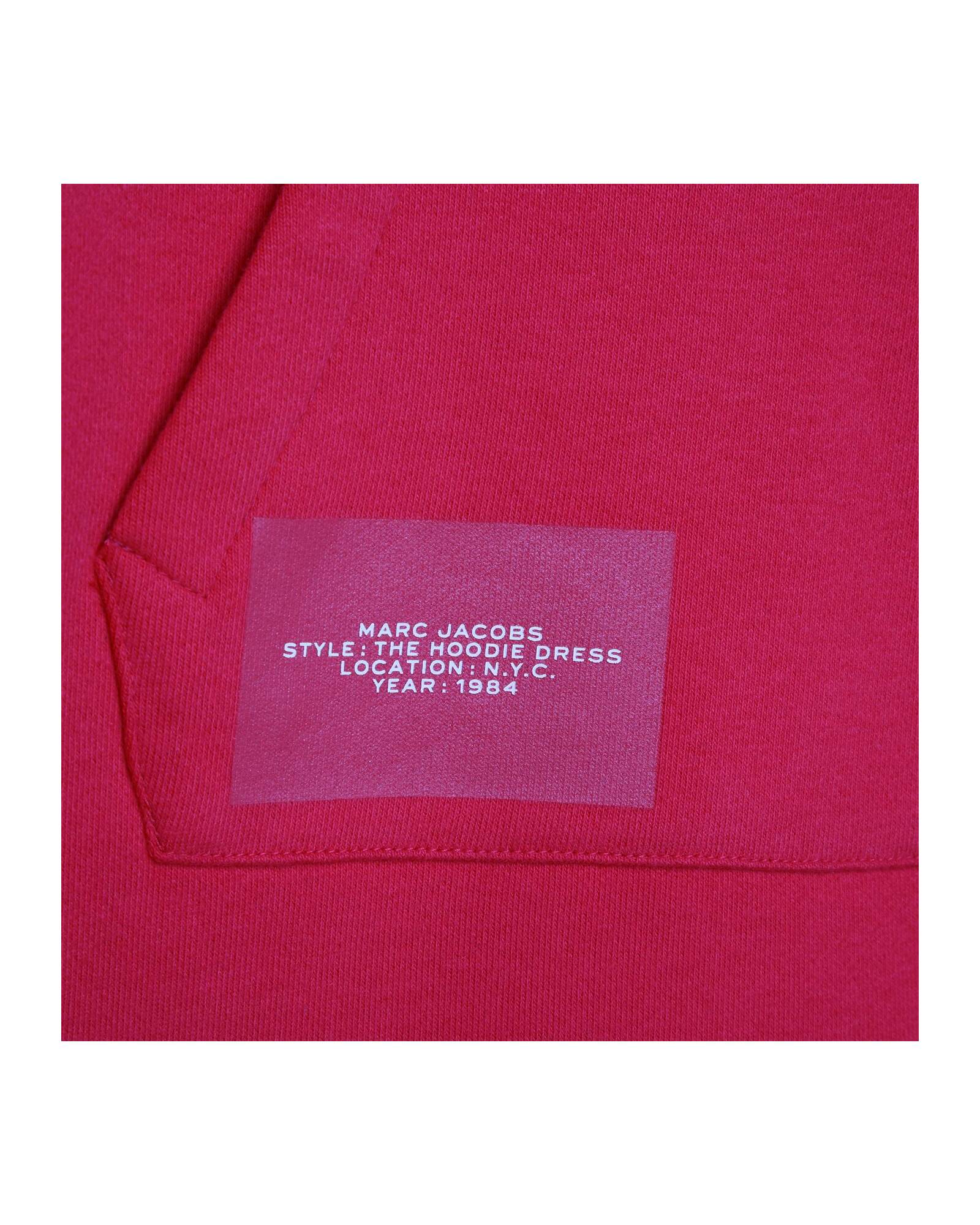 Cotton hooded dress - Pivoine