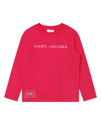 Long-sleeved cotton T-shirt - Pivoine