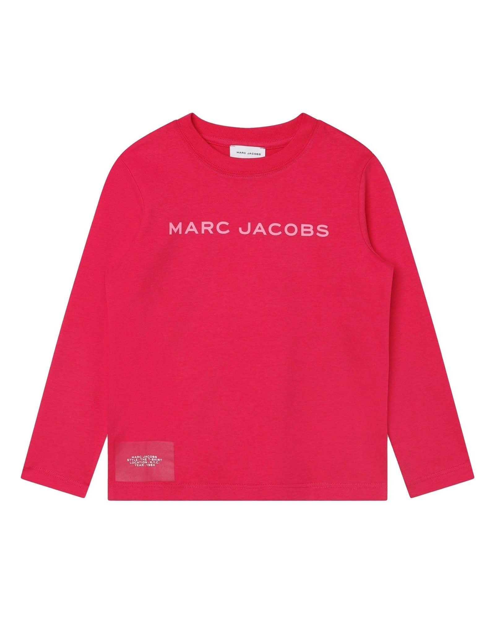 Long-sleeved cotton T-shirt - Pivoine