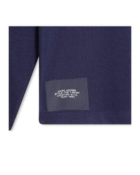 T-shirt à manches longues en coton - Blue Indigo